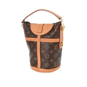 Louis Vuitton Bag Canvas Brown Monogram Duffle